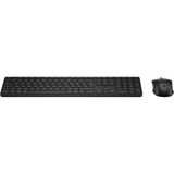 HP null set de bureau sans fil Noir, Layout BE (AZERTY)