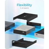 ICY BOX IB-525-U3, Boîtier disque dur Noir