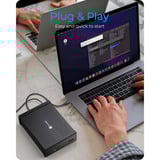 ICY BOX IB-525-U3, Boîtier disque dur Noir