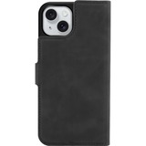 Just in Case iPhone 15 Plus - Wallet Case, Housse smartphone Noir