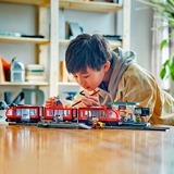 LEGO City - Le tramway et la station du centre-ville, Jouets de construction 60423
