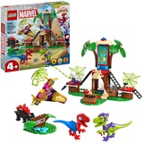 LEGO Marvel Spidey And His Amazing Friends - Spidey et Gobby se battent contre un raptor dans la maison de l'arbre, Jouets de construction 11200 - Spidey et ses incroyables amis