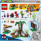 LEGO Marvel Spidey And His Amazing Friends - Spidey et Gobby se battent contre un raptor dans la maison de l'arbre, Jouets de construction 11200 - Spidey et ses incroyables amis