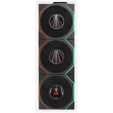 Lian Li UNI FAN TL LCD FLEX ventilateurs de boîtier RGB  Noir, 3 pièces, 124 x 120 x 28 mm, PWM