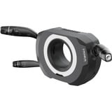 MOZA Manettes multifonctions, Levier de vitesses Noir, Wheel stalk, Noir, Aluminium, Acier, 411 mm, 127 mm, 152 mm