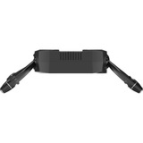 MOZA Manettes multifonctions, Levier de vitesses Noir, Wheel stalk, Noir, Aluminium, Acier, 411 mm, 127 mm, 152 mm