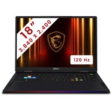 MSI Raider A18 HX (A9WJG-016BE) 18" PC portable gaming  Noir | Ryzen 9 9955HX3D | RTX 5090 | 64 Go | 2 To SSD
