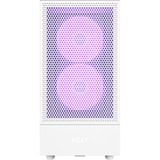 NZXT H5 Flow RGB boîtier midi tower Blanc (mat) | 1x USB-A | 1x USB-C | RGB | Window