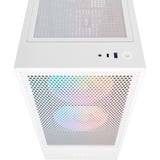 NZXT H5 Flow RGB boîtier midi tower Blanc (mat) | 1x USB-A | 1x USB-C | RGB | Window