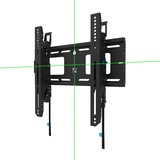 Neomounts WL35-750BL14 support mural inclinable, Montage Noir
