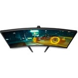 Philips 34E1C5600HE/00 34" Moniteur UltraWide incurvé Noir, 1x DisplayPort, 1x HDMI, 1x USB-C, 4x USB-A