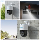 Reolink Caméra PTZ P760 4K à double objectif avec suivi des mouvements, Caméra de surveillance Blanc/Noir