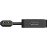 Sitecom USB-A vers 2x USB-A + 2x USB-C Hub, Hub USB Gris