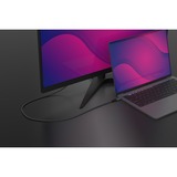 Sitecom USB-C vers HDMI 2.1, Câble Noir/gris, 1,8 mètre