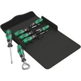 Wera 300/7 Set 2, Tournevis Noir/Vert