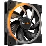 be quiet! Light Wings PWM ventilateur de boîtier RGB  Noir, 120 x 120 x 25 mm, Ventilateur, 12 cm, 1700 tr/min, 70,53 m³/h, Noir
