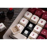 8BitDo Retro 18 Mechanical Numpad - Fami Edition, Pavé numérique Blanc/Rouge, Kaih Box White switch V2, Dye-sub PST keycaps, USB / 2,4 GHz / Bluetooth