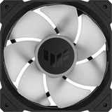 ASUS TUF Gaming TR120 ARGB Reverse ventilateurs de boîtier Noir, 3 pièces, 120 x 120 x 28 mm, Ventilateur, 12 cm, Noir