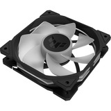 ASUS TUF Gaming TR120 ARGB Ventilateur inversé, Ventilateur de boîtier Noir/transparent, 3 pièces