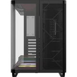 Corsair AIR 5400 LX-R LINK boîtier midi tower Noir | 3x USB-C | RGB | Verre Trempé