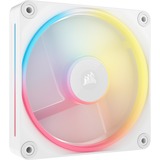 Corsair iCUE LINK LX120-R RGB Reverse Fan, Ventilateur de boîtier Blanc, 4 broches PWM
