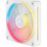 Corsair iCUE LINK LX120-R RGB Reverse Fan, Ventilateur de boîtier Blanc, 4 broches PWM