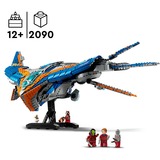 LEGO Marvel - Les Gardiens de la Galaxie: le vaisseau Milan, Jouets de construction 76286