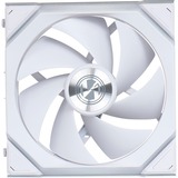 Lian Li UNI FAN SL120 Wireless, Ventilateur de boîtier Blanc, 3 pièces, connecteur de ventilateur PWM à 4 broches