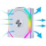 Lian Li UNI FAN SL120 Wireless ventilateurs de boîtier RGB  Blanc, 3 pièces, 124.5 x 120 x 28 mm, PWM