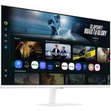 SAMSUNG LS32FM703UUXEN Smart Monitor M70F 32" 4K UHD  Blanc, 2x HDMI, USB-A, Wifi, Bluetooth