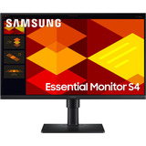 SAMSUNG S24D402GAU Essential S4 S40GD 24" Moniteur  Noir, 100 Hz | HDMI | DisplayPort | USB