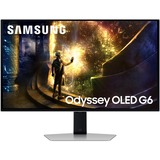 Samsung Odyssey OLED G6 G61SD 27" Moniteur gaming Argent, 1x DisplayPort, 2x HDMI, 2x USB-A, 240 Hz