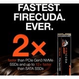 Seagate FireCuda 530 1 To SSD ZP1000GM3A013, PCIe 4.0 x4, NVMe 1.4, M.2 2280