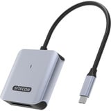 Sitecom Lecteur de carte USB-C Compact Flash Express type B Gris/Noir