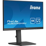 iiyama ProLite XUB2293HSU-B7 21.5" Moniteur Noir, 1x DisplayPort, 1x HDMI, 2x USB-A