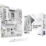 ASRock B860 CHALLENGER WIFI carte mère socket 1851 Blanc, Socket 1851, DDR5, RAID, 2.5Gb-LAN, Wi-Fi 7, BT, Sound, ATX