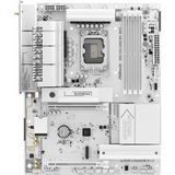 ASRock B860 CHALLENGER WIFI carte mère socket 1851 Blanc, Socket 1851, DDR5, RAID, 2.5Gb-LAN, Wi-Fi 7, BT, Sound, ATX