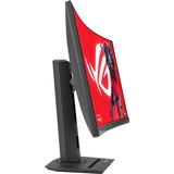 ASUS ROG Strix XG27WCS 27" Moniteur gaming incurvé  Noir, HDMI, DisplayPort, USB-C, 180 Hz