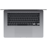 Apple MacBook Air 15" 2023 (MQKQ3FN/A) 15.3" PC portable Gris | Apple M2 | 10- Core GPU | 8 Go | SSD 512 Go 