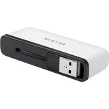 Belkin Hub de voyage à 4 ports, Hub USB Blanc/Noir