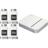 Bosch Smart Home Contrôleur + 4x Smart radiator button II, Bundle Blanc