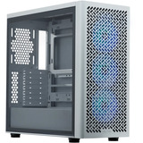Cooler Master Elite 502 boîtier midi tower Blanc | 1x USB-A | 1x USB-C | RGB | Verre Trempé