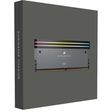 Corsair Dominator Titanium RGB 64 Go DDR5-6000 (2x 32 Go) mémoire vive Gris, CMP64GX5M2B6000Z30, XMP, EXPO