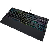 Corsair K70 RGB PRO, clavier gaming Noir, Layout États-Unis, Cherry MX RGB Brown, LED RGB, PBT double-shot