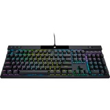 Corsair K70 RGB PRO, clavier gaming Noir, Layout États-Unis, Cherry MX RGB Brown, LED RGB, PBT double-shot