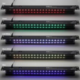 DSI Éclairage LED design 19 pouces - Multicolore, Lumière LED Noir
