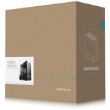 DeepCool  boîtier midi tower Noir | 2x USB-A | 1x USB-C | Verre Trempé