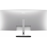 Dell UltraSharp U5226KW 51.5" 4K UHD Curved UltraWide Moniteur Argent, 2x DisplayPort, 2x HDMI, 5x USB-C, 5x USB-A, 1x Thunderbolt, 1x RJ-45, 120 Hz
