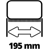 Einhell 3424122 Kits d'outils manuel de jardinage Brosse Noir, Marron Acier Brosse, Noir, Marron, Acier, 1400 tr/min, 11,5 cm, 1 kg