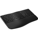 HP Clavier sans fil ergonomique 680 Noir, Layout BE, Plunger